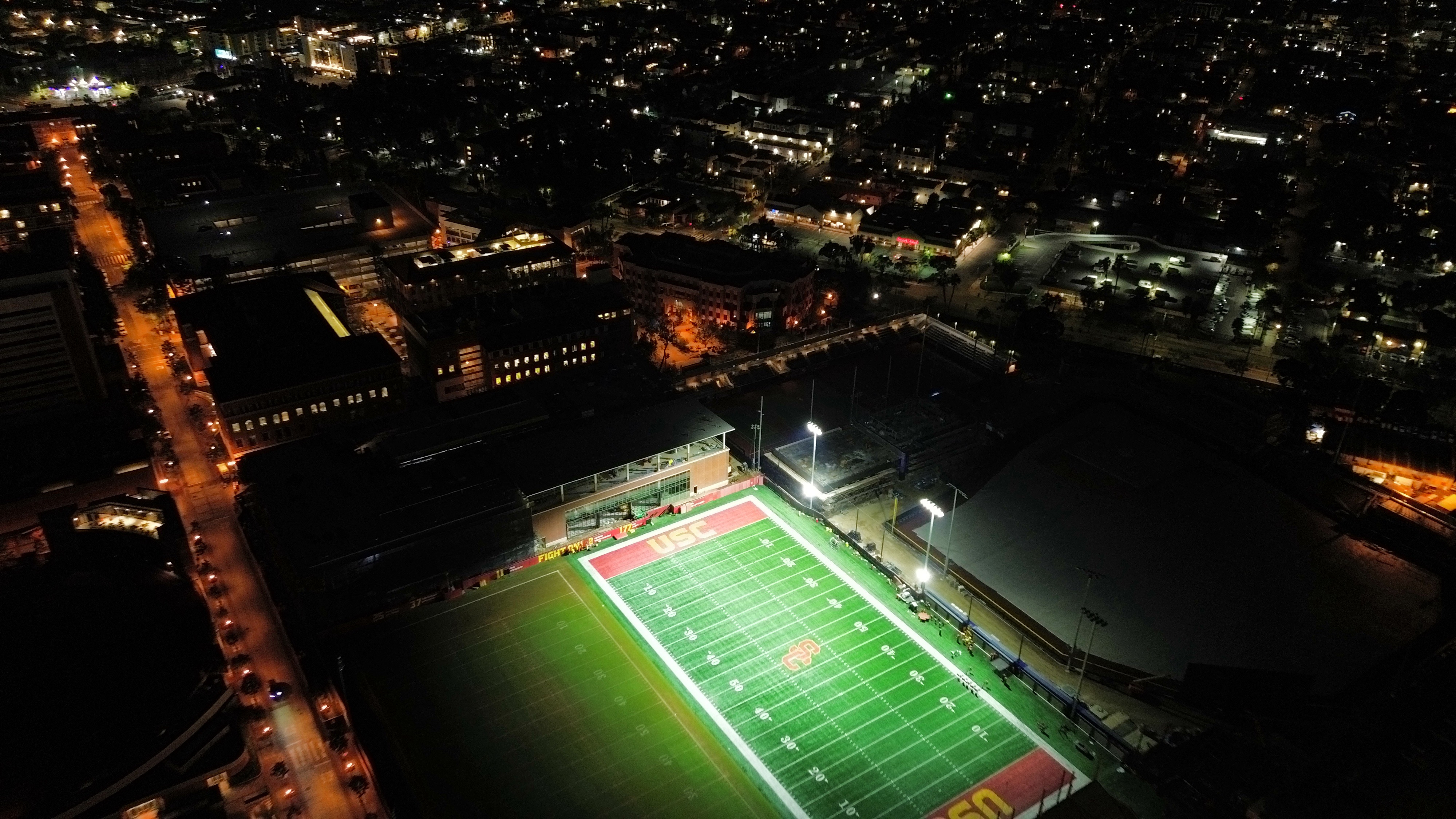 USC life — studying and building.